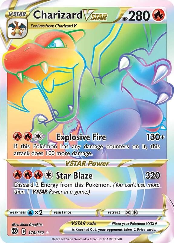 Charizard VSTAR #174 Brilliant Stars