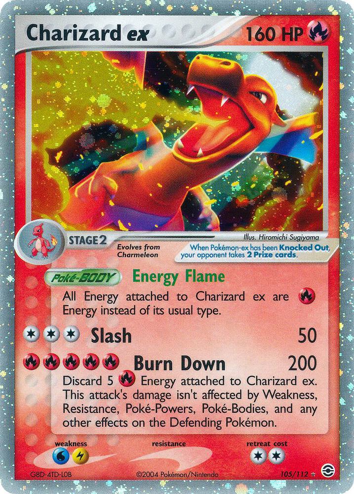 Charizard ex 105 (Ultra Rare)