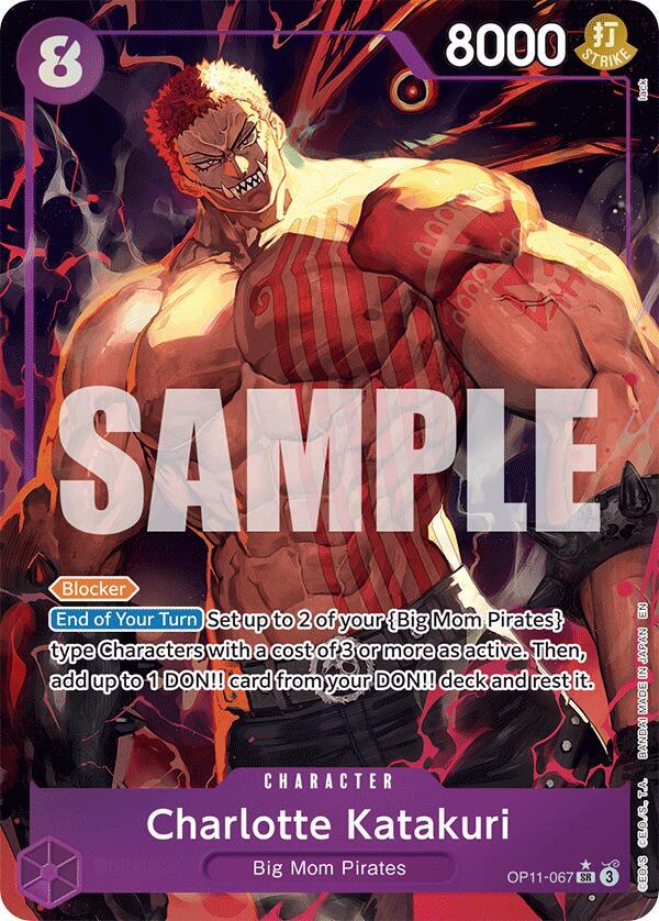 Charlotte Katakuri (067 OP11) (Alternate Art) A Fist of Divine Speed