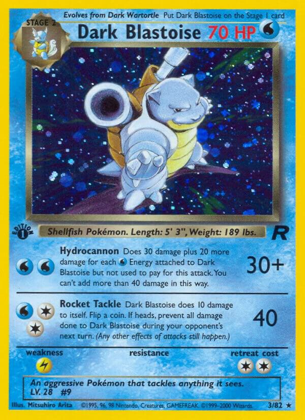 Dark Blastoise #3 (Holo Rare) PSA 10