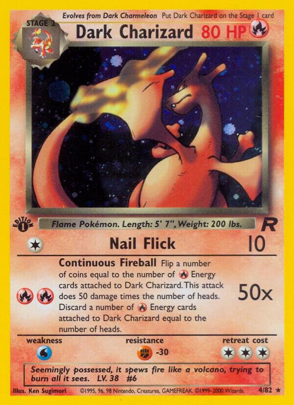 Dark Charizard #4 (Holo Rare) PSA 10