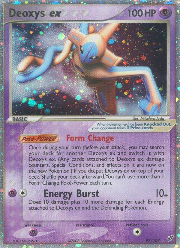 Deoxys ex (Normal Forme) #97 Deoxys (Ultra Rare)
