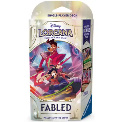 Disney Lorcana Fabled Emerald Ruby Starter Deck