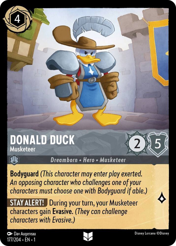 Donald Duck Musketeer The First Chapter