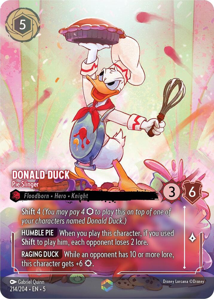 Donald Duck Pie Slinger (Enchanted) Shimmering Skies