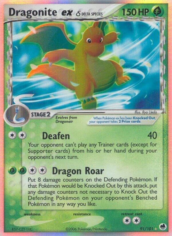 Dragonite ex (Delta Species) 91 (Ultra Rare)