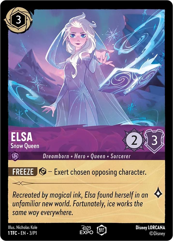 Elsa Snow Queen #3 Promo