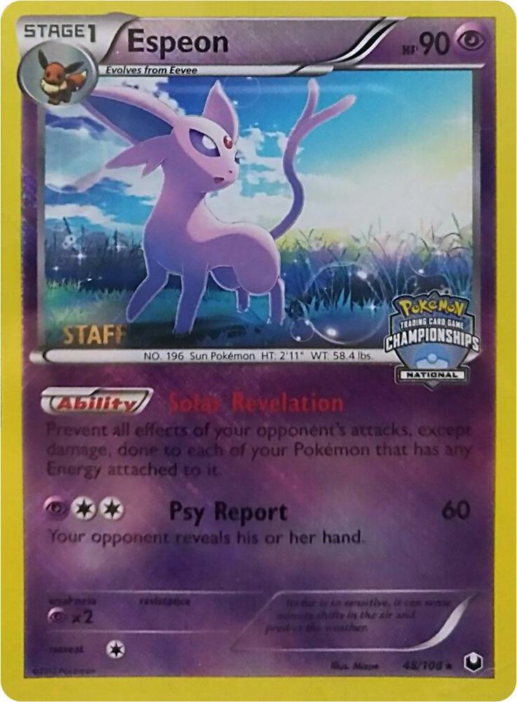 Espeon #48 National Championships (Staff)