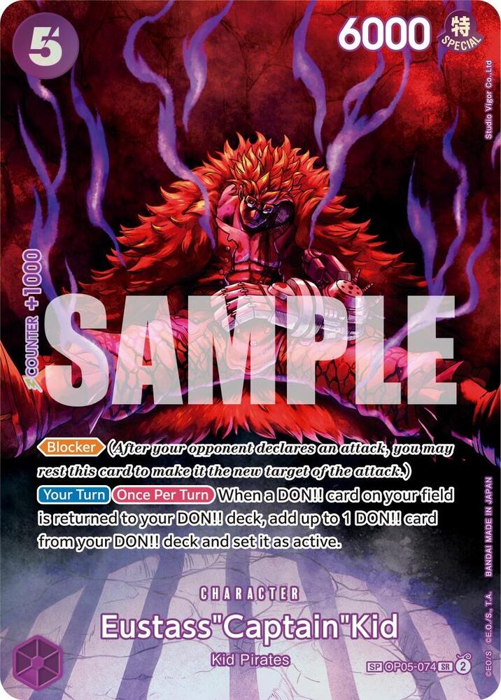 Eustass Captain Kid (SP) 500 Years in the Future (OP07)