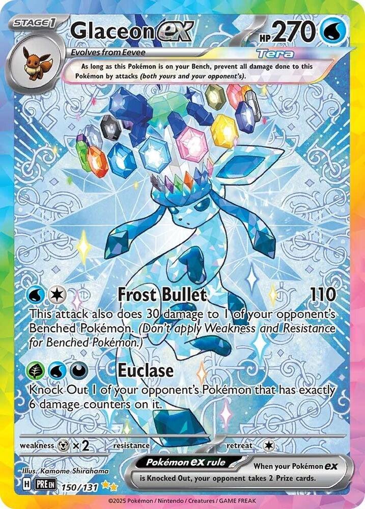 Glaceon ex 150 (Prismatic Evolutions)