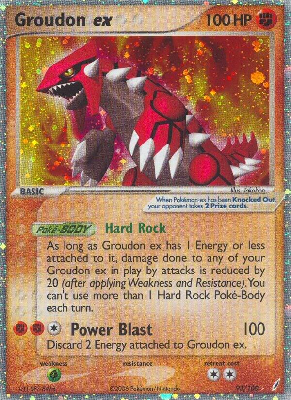 Groudon ex (93) Crystal Guardians