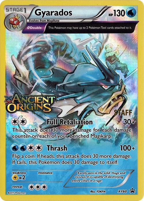Gyarados XY60 (Prerelease) (Staff)