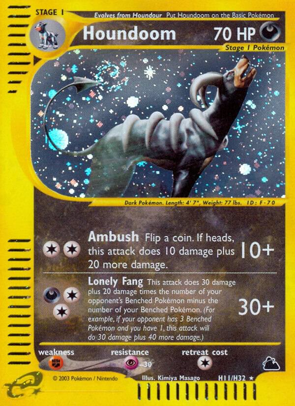 Houndoom (H11) Skyridge (Holo Rare)