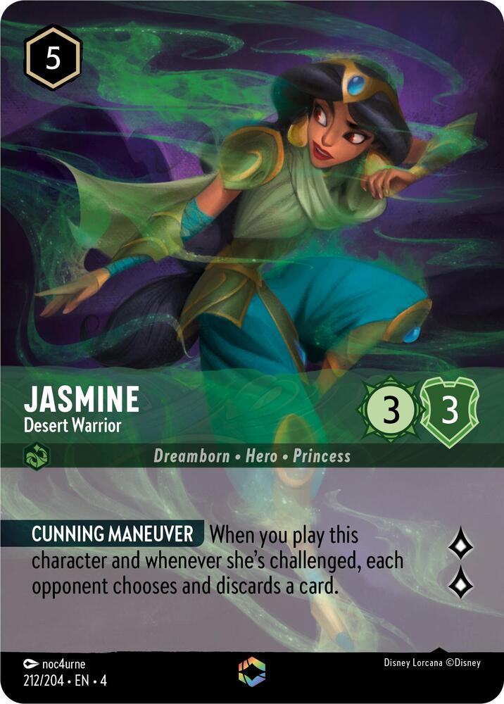 Jasmine Desert Warrior (Enchanted) Ursula's Return