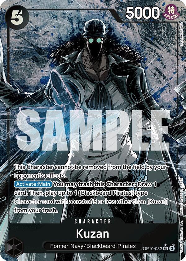 Kuzan OP10 082 (Parallel) Royal Blood (Super Rare)