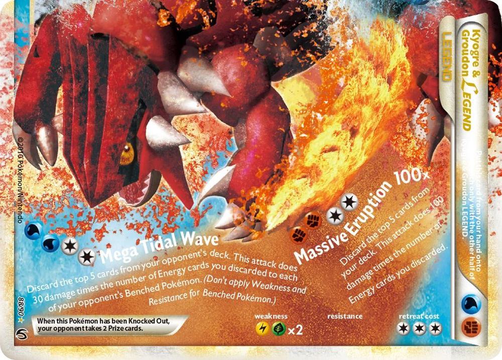 Kyogre & Groudon (88) (Bottom)