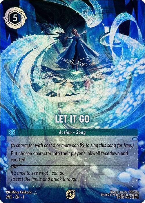 Let It Go #2 Disney Lorcana Promo Cards