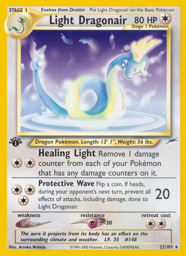 Light Dragonair #22 Neo Destiny (Rare)