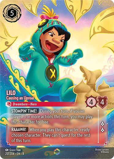 Lilo Causing an Uproar (Enchanted)