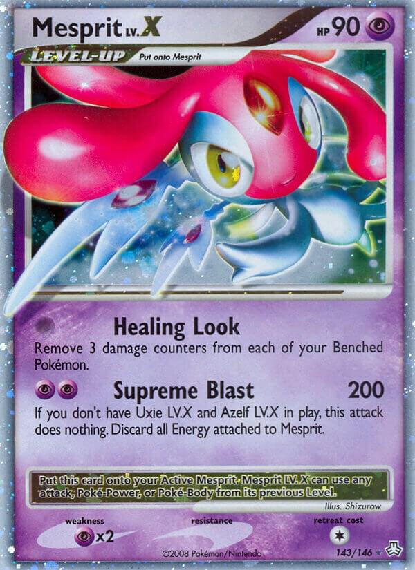 Mesprit LV.X Legends Awakened 143