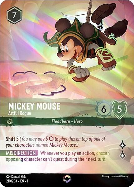 Mickey Mouse Artful Rouge 210 (Enchanted)