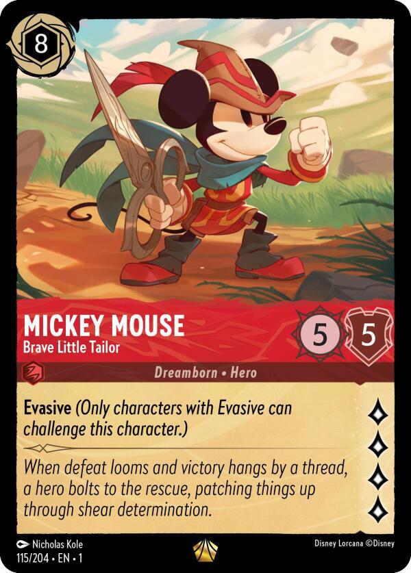 Mickey Mouse Brave Little Tailor The First Chapter