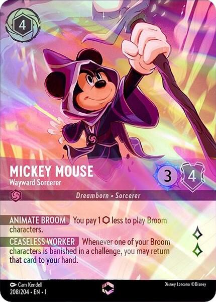 Mickey Mouse Wayward Sorcerer 208 (Enchanted)