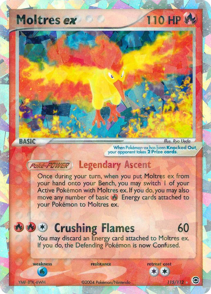 Moltres ex 115 (Secret Rare)