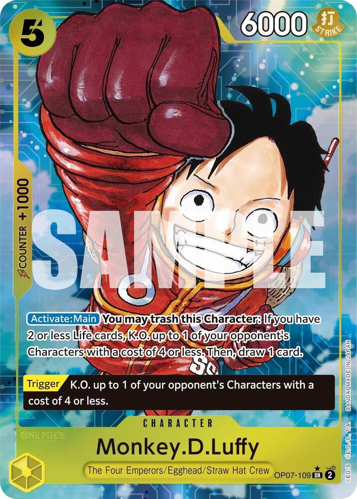 Monkey.D.Luffy (109) (Parallel) 500 Years in the Future (OP07)