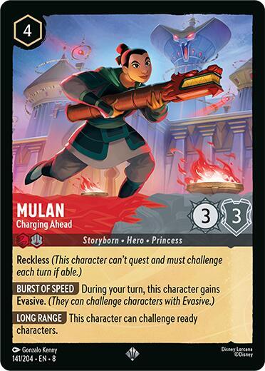 Mulan Charging Ahead Reign of Jafar