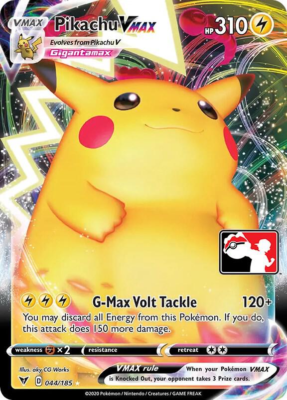 Pikachu VMAX #44 Prize Pack Series Cards (Ultra Rare)