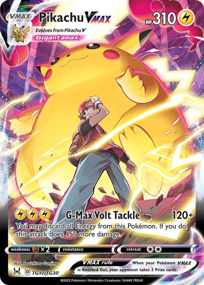 Pikachu VMAX #TG17 Lost Origin Trainer Gallery (Ultra Rare)