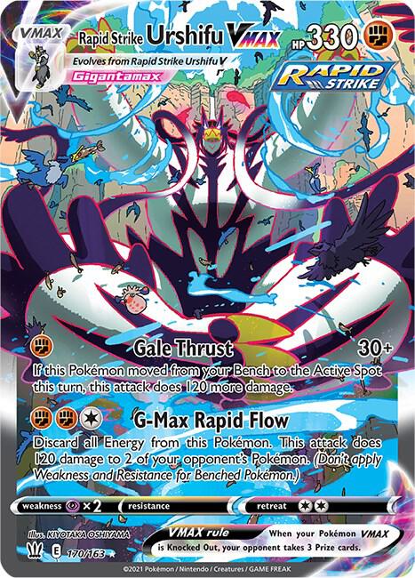 Rapid Strike Urshifu VMAX 170 (Alternate Art Secret) Battle Styles