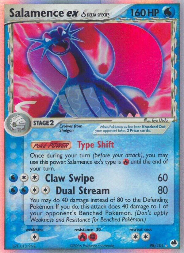 Salamence ex (Delta Species) 98 (Ultra Rare)