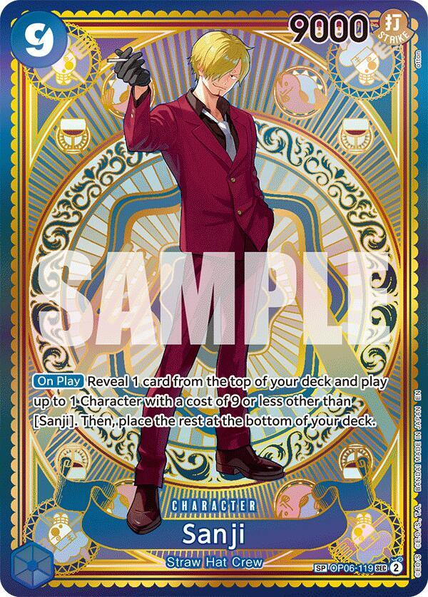 Sanji (SP) A Fist of Divine Speed (OP11)