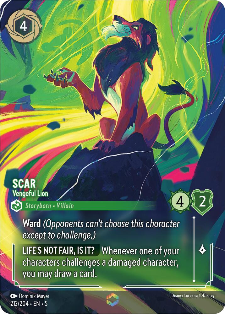 Scar Vengeful Lion (Enchanted) Shimmering Skies