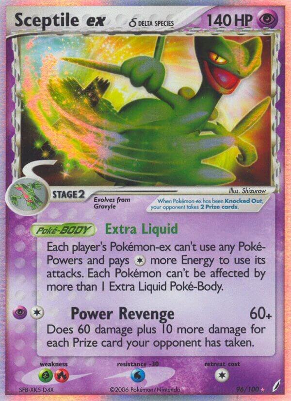 Sceptile ex (Delta Species) 96 Crystal Guardians