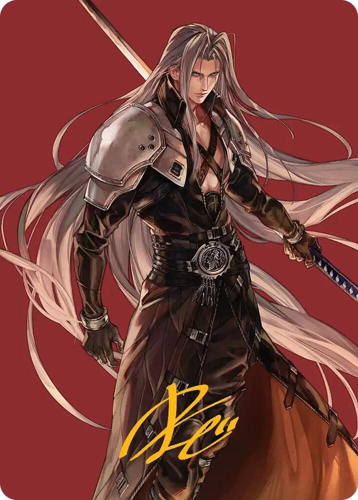 Sephiroth, Fabled SOLDIER Art Card (Gold Stamped Signature) #44