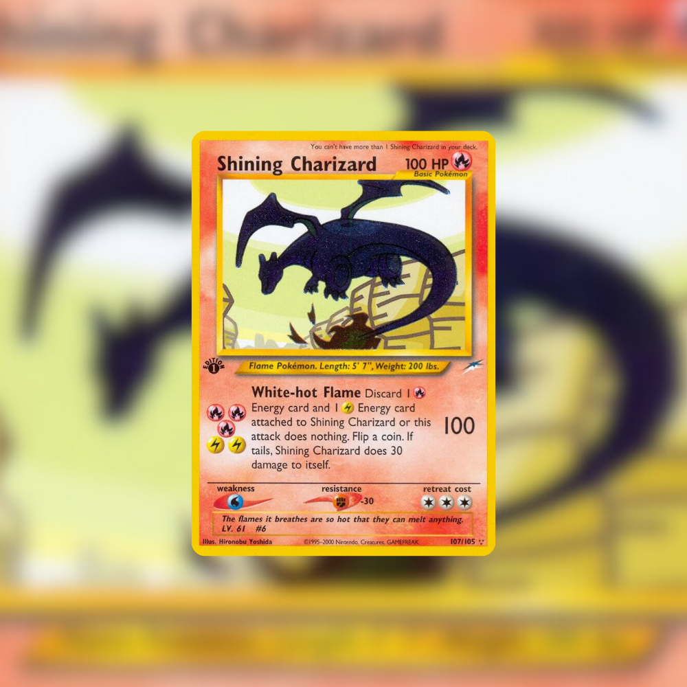 Shining Charizard Card