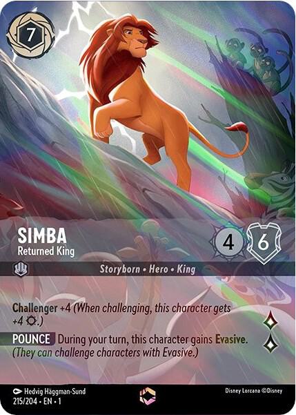 Simba Returned King 215 (Enchanted)