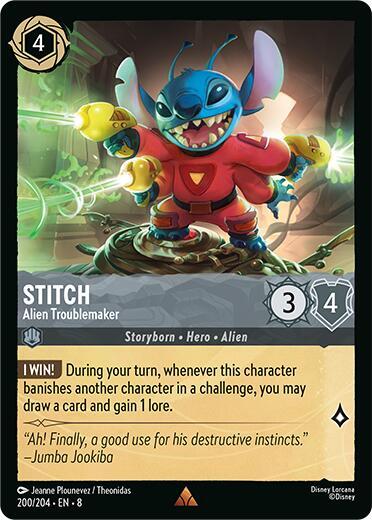 Stitch Alien Troublemaker Reign of Jafar