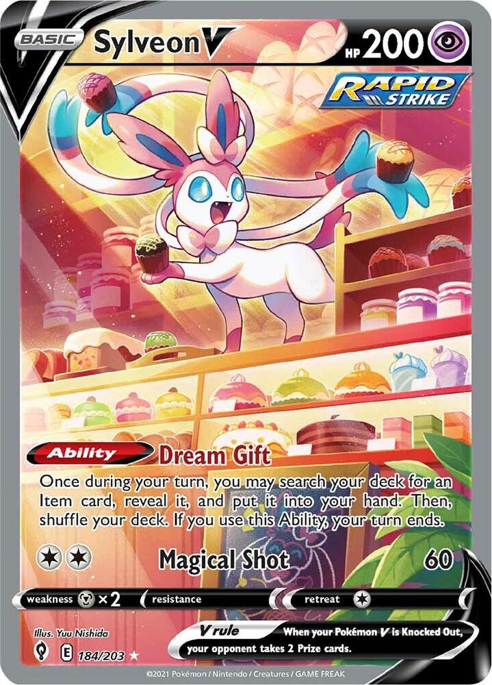 Sylveon V (184) Evolving Skies
