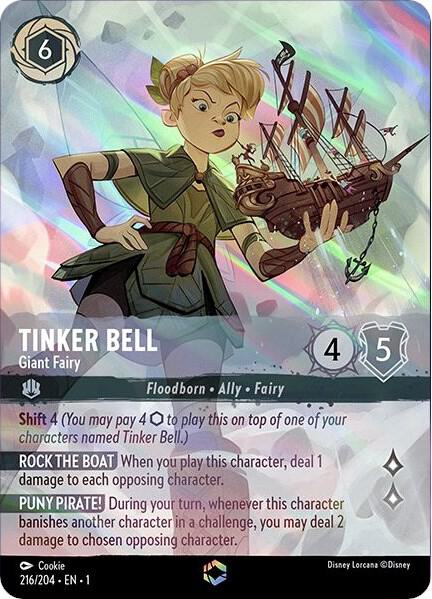 Tinker Bell Giant Fairy 216 (Enchanted)