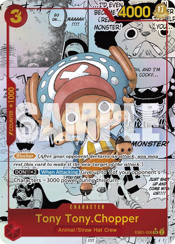 Tony Tony.Chopper EB01 006 (Manga) Premium Booster The Best (Super Rare)