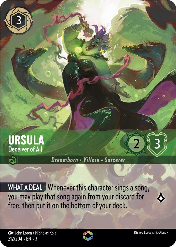Ursula Deceiver of All (Enchanted) Into the Inklands