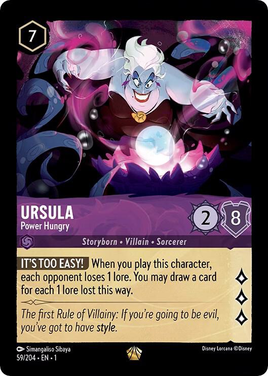 Ursula Power Hungry The First Chapter