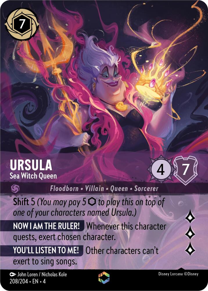 Ursula Sea Witch Queen (Enchanted) Ursula's Return