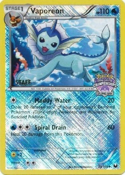 Vaporeon #25 State Championships (Staff)