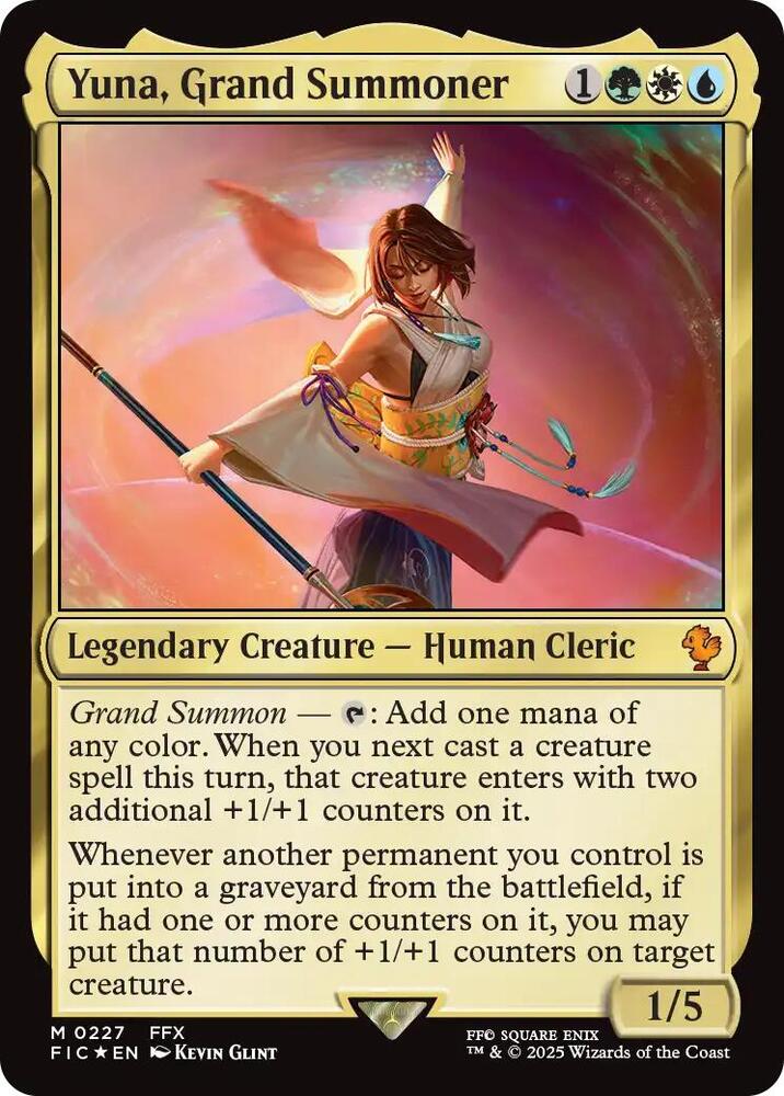 Yuna, Grand Summoner (Surge Foil) #227