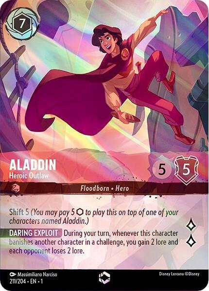 Aladdin Heroic Outlaw #211